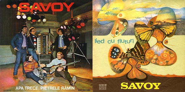 Savoy (1977) Lied cu fluturi + (1981) Apa Trece, Pietrele Rămîn (LP) front.jpg