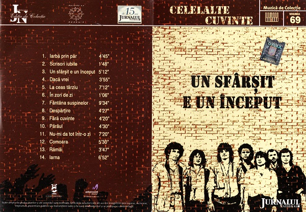 Celelalte Cuvinte - Un sfarsit e un inceput - Muzica de colectie vol.69 (2009).jpg