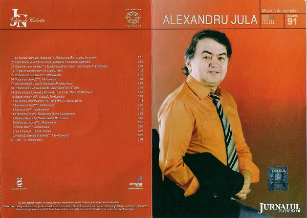 Alexandru Jula - Muzica de Colectie vol.91 (2009).jpg