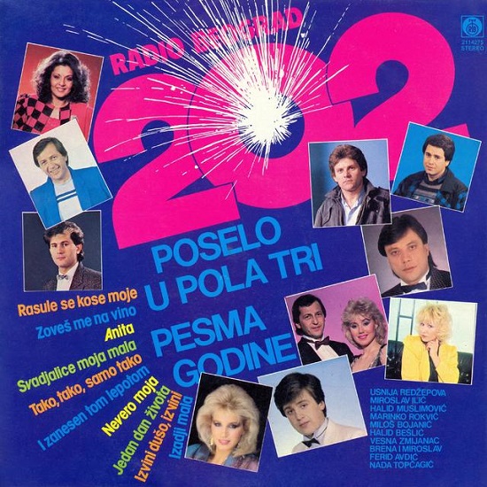 Various - Radio Beograd 202, Poselo u pola tri (Pesma godine) (LP 1986).jpg