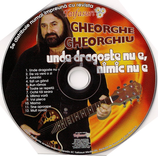Gheorghe Gheorghiu - Unde Dragoste Nu E, Nimic Nu E (2008).jpg