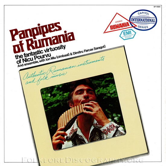 Nicu Pourvu - Panpipes of Rumania (The Fantastic Virtuosity of Nicu Pourvu) (1971, Vinyl rip).jpg
