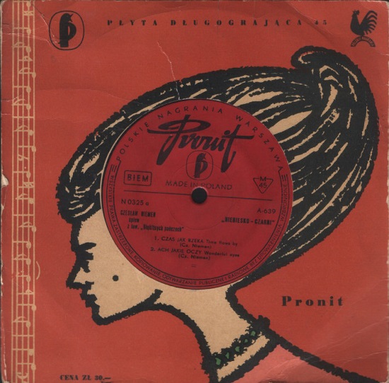 Czeslaw Niemen i Niebiesko-Czarni. Czas jak rzeka (1964 EP).jpg