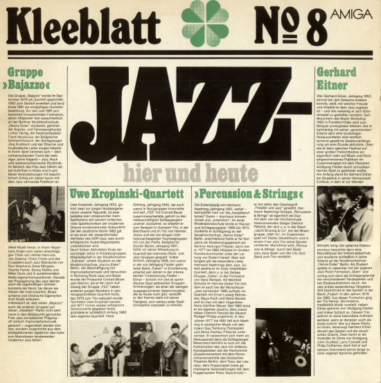 Various - Kleeblatt No. 8 Jazz Hier Und Heute (1983).jpg