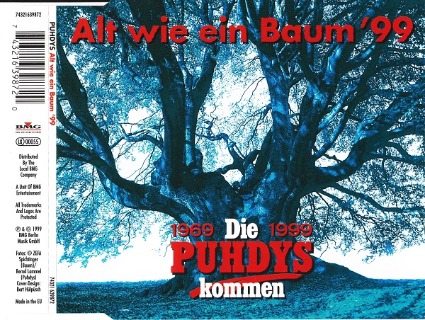 Puhdys - Alt wie ein Baum '99 1999 Single CD.jpg
