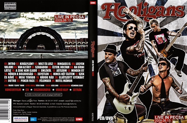 Hooligans - Live in Pecsa 2009 (2009).jpg